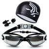 Swimming Goggles Set HD Waterproof Anti Fog Swimming Goggles - Gymjunior