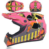 Small Off-road Helmet Racing Lightweight Mountain Full Face Helmet With Goggles - Gymjunior