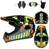 Small Off-road Helmet Racing Lightweight Mountain Full Face Helmet With Goggles - Gymjunior